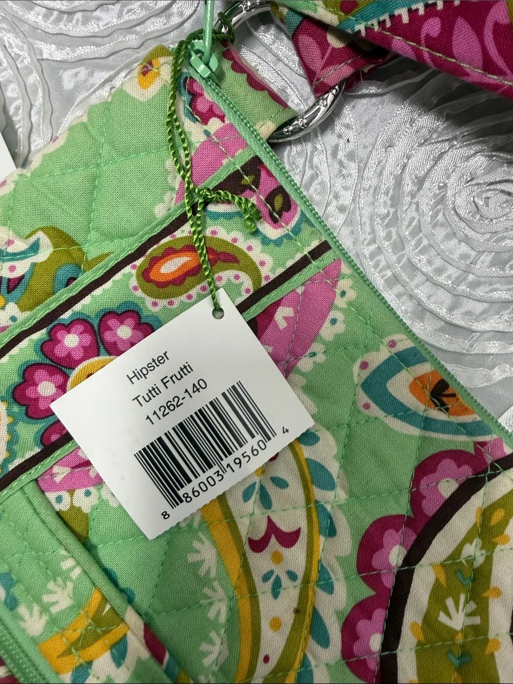 Vera Bradley Tutti-Frutti Hipster Bag, Turn Lock Wallet, & Pouch Combo